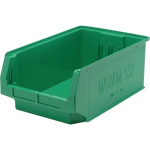 Quantum Storage Systems Magnum Bin, 19-3/4"L X 12-3/8"W X 7-7/8"H, 150 Lbs. Stack Capacity - 1 of 1