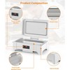 9 QT Full Size Touch Screen Chafing Dishes for Warmer with Glass Lid & Buffet Roll Top Set for Catering Food Servers, Parties, Weddings - 4 of 4