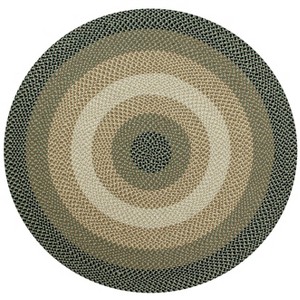 Woodbridge Braid Collection 100% Wool Durable Mildew & Moisture Resistant Reversible Indoor Area Utility Rug - Better Trends - 1 of 3