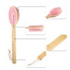 Unique Bargains Double Side Long Handle Bath Brush 4.13"x2.36" 1 Pc - 3 of 4