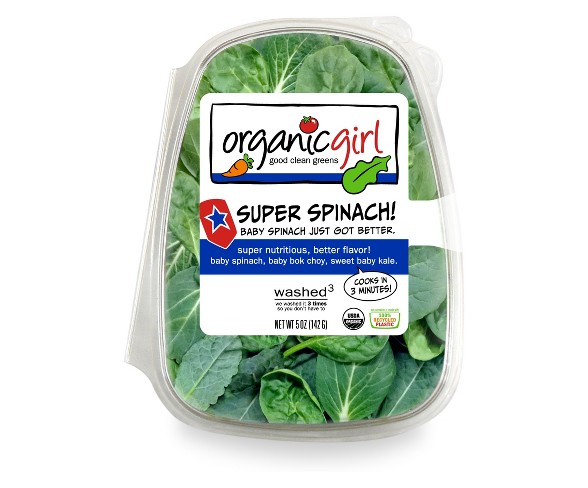 Organic Girl Super Spinach! Baby Spinach - 5oz
