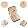 REGALWOVEN Women's Mini Modern Portable PU Leather Jewelry Box - 4 of 4