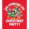 Men's - Disney - Did Someone Say Christmas Party Graphic Fleece Sweatshirt - 2 of 4