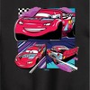 Boys' - Cars - Lightning Mcqueen Finish Line Graphic Long Sleeve Fleece Sweatshirt - 2 of 4