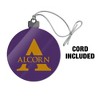 Alcorn Primary Logo Acrylic Christmas Tree Holiday Ornament - 3 of 4