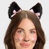 Adult Halloween Cat Costume Headband - Hyde and EEK! Boutique™ Black - 3 of 3