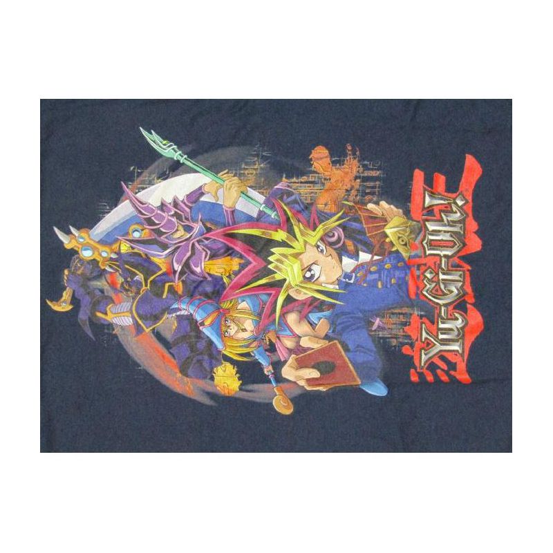 Yami Yugi and His Cards Yu-Gi-Oh! Character Boys Navy Blue Graphic Tee, 2 of 4