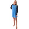 Star Trek Original Series Women's Juniors Raglan Sleep Shirt Nightgown - 4 of 4