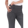 Rekucci Women's Smart Desk to Dinner Stretch Bootcut Pant with Tummy Control - 4 of 4