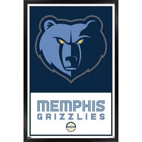 Trends International Nba Memphis Grizzlies - Drip Basketball 21 Framed Wall  Poster Prints : Target