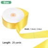 Unique Bargains Durable Satin Smooth Colorfast Fabric Ribbons 50 Yards 1.5 Inch 1 Pc - 3 of 4