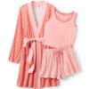 Lands' End Women's Cooling 3 Piece Pajama Set - Robe Tank and Shorts - 3 of 4