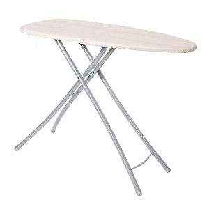 Seymour Home Products Wide Top Ironing Board Beige: Full Size, Adjustable, Collapsible, Steel Frame, 49" Long - 1 of 4