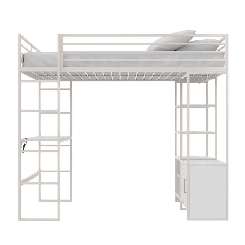 Twin Dune Loft Bed with Desk and Storage - Room & Joy, 3 of 14