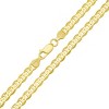 Mens Thick/Heavy Italian Sterling Silver Mariner Chain Necklace - 3 of 4