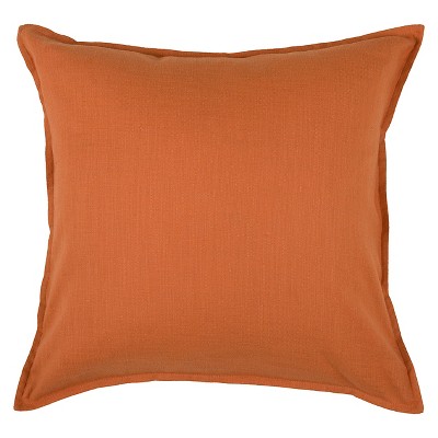 Burnt orange pillows discount target