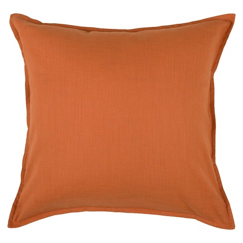 Cheap orange outlet pillows