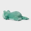 Frog Weighted Plush Kids' Throw Pillow Green - Pillowfort™ - 3 of 4