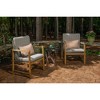 Casual Cushion Solid Sunbrella Fabric 1-Piece Indoor/Outdoor Lumbar Pillow, 19"W x 12"L - 2 of 4