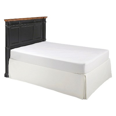 target black headboard