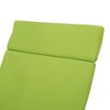 Oversart 52005.00Cush-Grn (2Pcs)Outdoor Chaise Lounge Cushion (Without Chaise Lounge) - 2 of 4