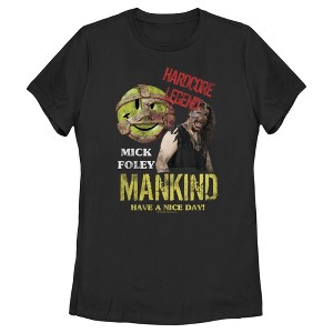 Women's WWE Mick Foley Mankind Have a Nice Day T-Shirt - 1 of 4