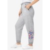 Woman Within Plus Size Petite Better Fleece Jogger Sweatpant - 4 of 4