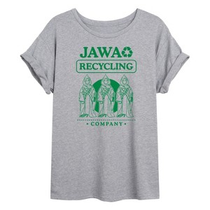 Women's - Star Wars - Jawa Recycling Oversized Graphic T-Shirt - 1 of 4