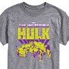 Men's - Marvel - Hulk Logo Pose Short Sleeve Graphic T-Shirt - 2 of 4