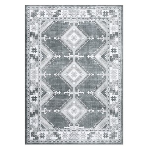 Area Rug Living Room Rug Moroccan Rug Soft Rugs Non-Slip Rubber Backing Boho Vintage Carpet for Bedroom Dining Nursery Home Office - 1 of 4
