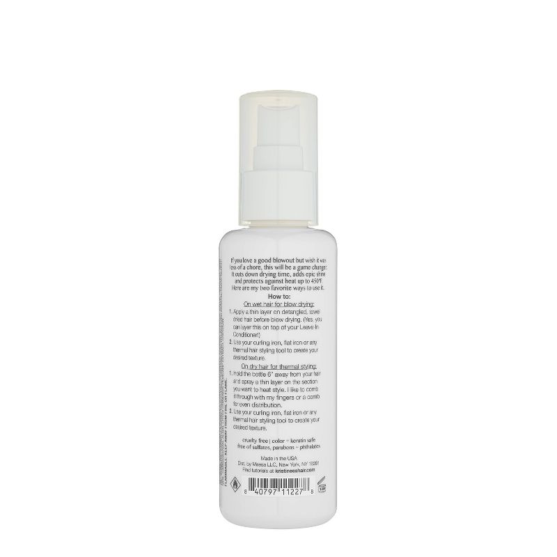 Kristin Ess Style Assist Blow Dry Mist Heat Protectant Spray for Curly, Straight and Wavy Hair - 5 fl oz, 3 of 12
