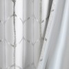 Gracie Mills Isabelle Metallic Geometric Total Blackout Grommet Top Curtain Panel - 3 of 4