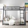 Twin Over Full Metal Floor Bunk Bed for Bedroom - 2 of 4