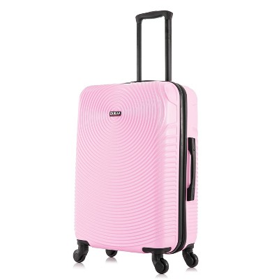 DUKAP Inception Lightweight Hardside Checked Spinner Suitcase
