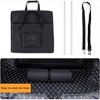 Dog Car Seat, Portable Foldable Waterproof Dog Car Hammock - Backseat Pet Travel Bag with Safety Clip for SUV/Truck - 4 of 4