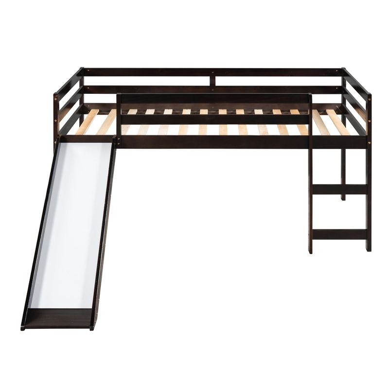 Twin Size Loft Bed with Slide - ModernLuxe, 5 of 11