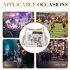 Clear Crossbody Bags for Women Stadium Approved Clear Purse for Concert Transparent Plastic Bag with Guitar Strap - 4 of 4