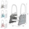 Toddler 2 Step Stool Kids Standing Tower for Toddlers Plastic Learning Helper Stool for Kitchen Counter Bathroom Sink Toilet Potty Training - 2 of 4