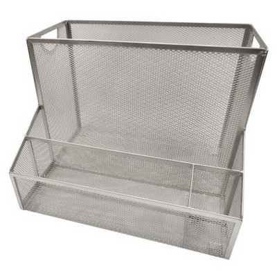 Mesh Desktop Organizer Silver Room Essentials Target