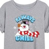 Women's - Frosty The Snowman - Christmas Oversized Graphic T-Shirt - 2 of 4