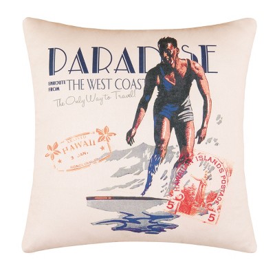 C&F Home 18" x 18" Endless Summer Digital Print Throw Pillow