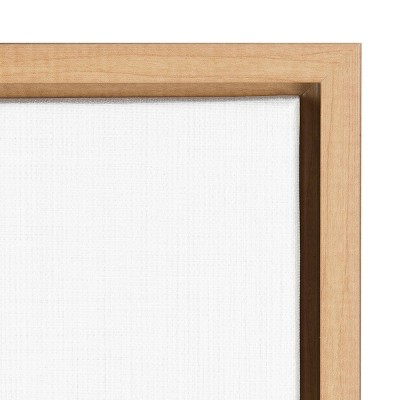 Tropical Abstract Botanic-Inspired Framed Canvas Wall Art