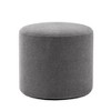 19" Round Pouf Ottoman - WOVENBYRD - 2 of 4
