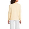 Lands' End Women's Relaxed Supima Cotton Long Sleeve V-Neck T-Shirt - 2 of 3