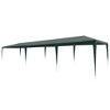 vidaXL Outdoor Party Tent - PE Green, UV and Water Resistant, Steel Frame, Perfect for Celebrations, Garden Gazebo, Easy Assemble, 9.8' x 29.5 - 2 of 4
