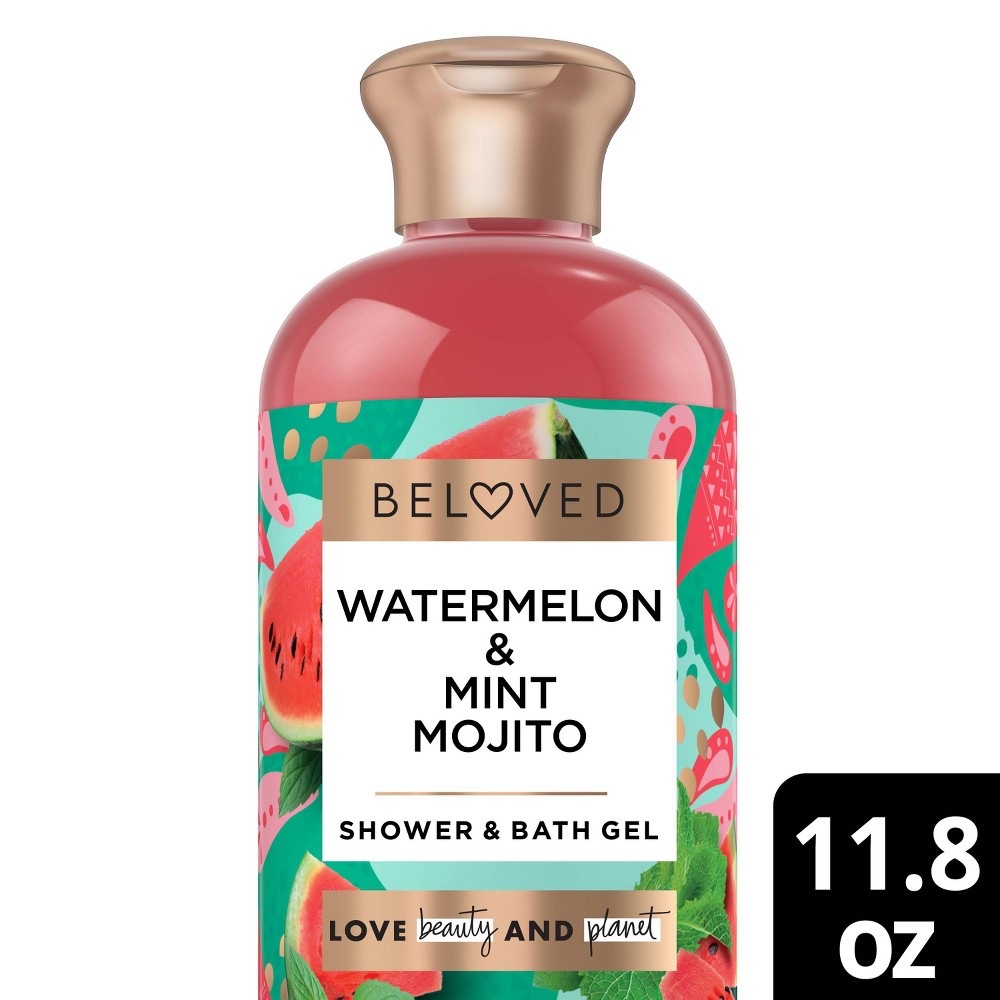 Photos - Shower Gel Beloved Watermelon & Mint Mojito Vegan Shower & Bath Gel - 11.8 fl oz