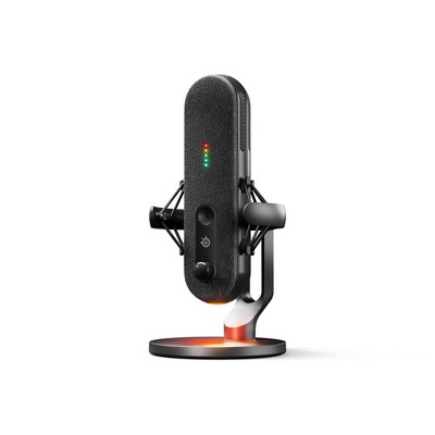 SteelSeries Alias Black Hybrid USB/XLR Condenser Microphone
