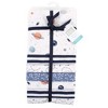 Hudson Baby Infant Boy Cotton Flannel Burp Cloths 7pk, Space, One Size - 2 of 3
