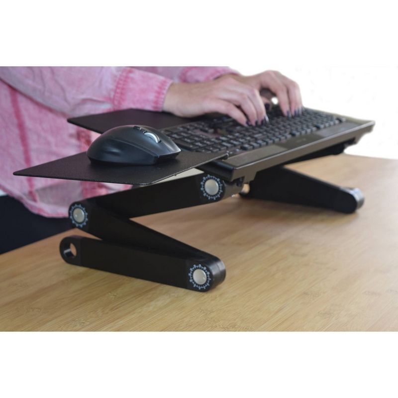 Workez Adjustable Height & Tilt Keyboard Stand - Uncaged Ergonomic, 3 of 9