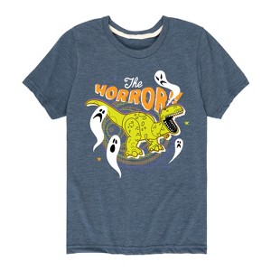 Boys' - Toy Story - Rex Halloween Horror Ghost Short Sleeve Graphic T-Shirt - 1 of 4